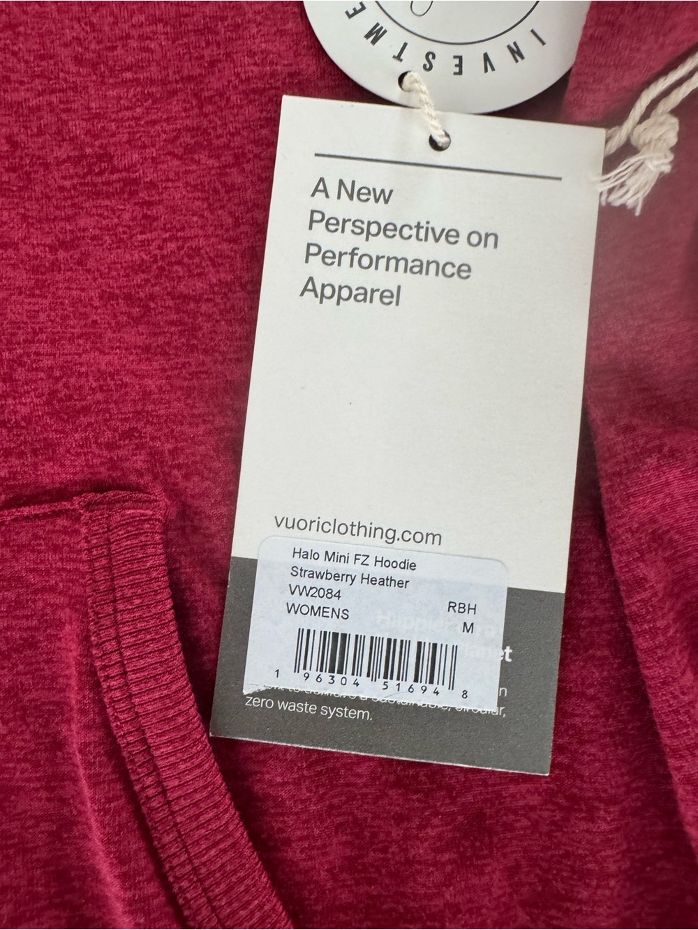 NWT Vuori DreamKnit™ signature collection in Strawberry Heather - Picture 4 of 10
